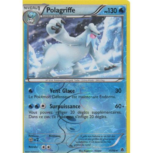 Polagriffe 31/98  Pokemon Noir Et Blanc