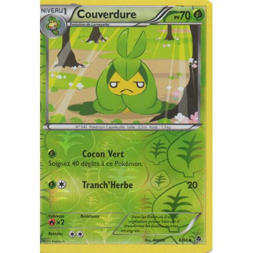 Couverdure 6/98 Pokemon Noir Et Blanc