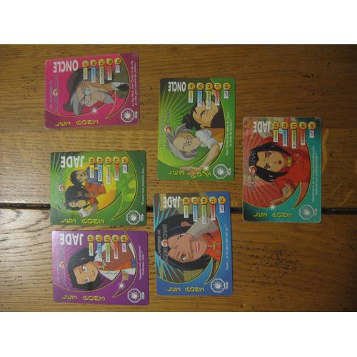 Lot De 6 Cartes De Jackie Chan : Les Bons