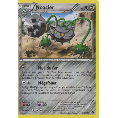 Noacier 73/98  Pokemon Noir Et Blanc