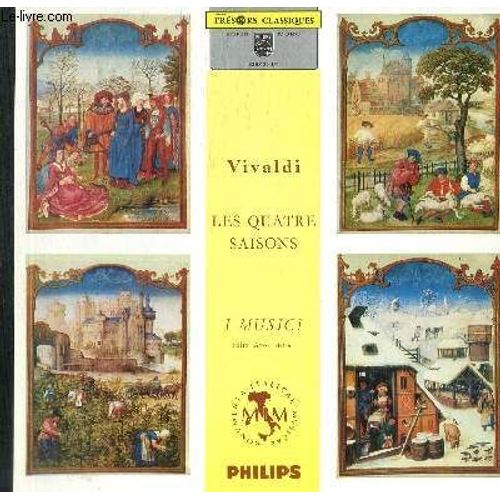 Disque Vinyle 33t Les Quatre Saisons