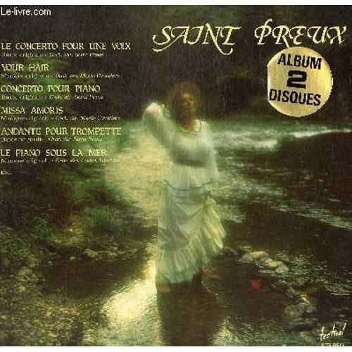 Disque Vinyle 33t Disque 1: Concerto Pour Une Voix, Concert Sous-Marin, Your Haur, Prelude Pour Piano.... Disque 2: Missa Amoris, Concerto Pour Piano, L'ivresse Des Profondeurs, Le Piano ...