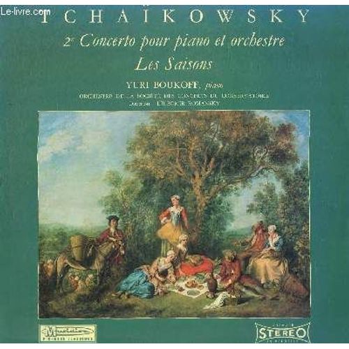 Disque Vinyle 33t 2e Concerto Pour Piano Et Orchestre, Les Saisons