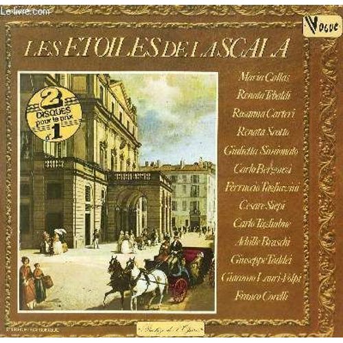 Disque Vinyle 33t Les Etoiles De La Scala