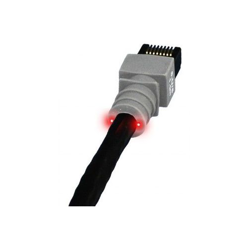PatchSee Class6Patch - Cordon de raccordement - RJ-45 (M) pour RJ-45 (M) - 1.2 m - FTP - CAT 6 - démarré, sans halogène - noir