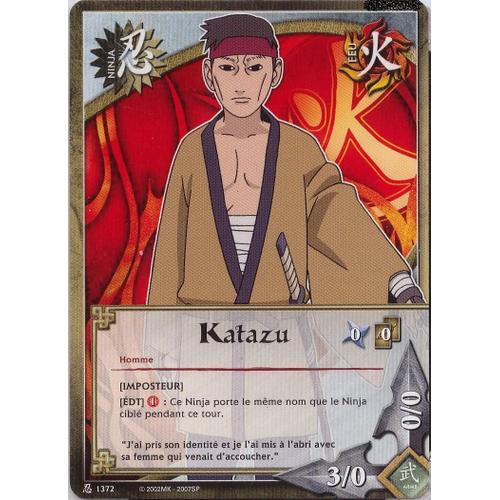 Katazu, Ninja N° 1372, Carte Naruto Shippuden Vf