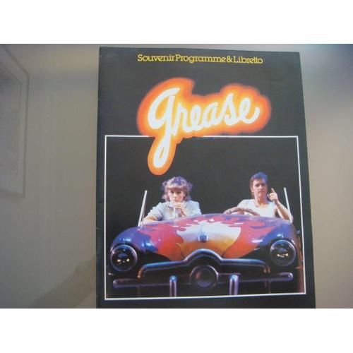 Grease - Programme Astoria Theatre London - June 1979 - The New 50's Musical Comedy