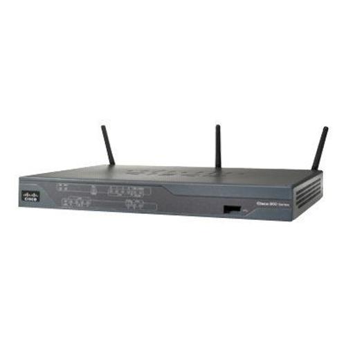 Cisco 887VA Annex M ETSI Compliant - Routeur sans fil - modem ADSL - commutateur 4 ports - ports WAN : 2 - 802.11b/g/n (draft 2.0) - 2,4 Ghz