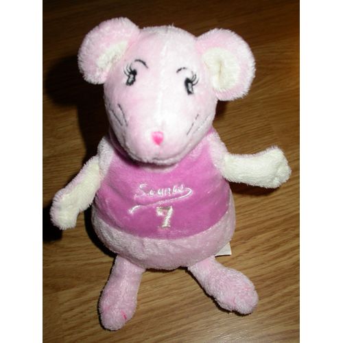 Peluche Souris Maus Mouse Doudou Rose 21 Cm Tcf Tout Compte Fait 7
