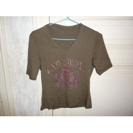 T-Shirt 3 Suisses Vert Manches Courtes