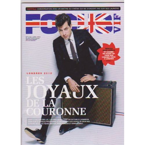 Focus 14 Mark Ronson Francis F Coppola Alain Chabat Julie Delpy Damien Hirst