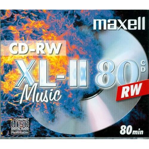 Maxell XL II 80MU - CD-RW - 700 Mo (80 min)