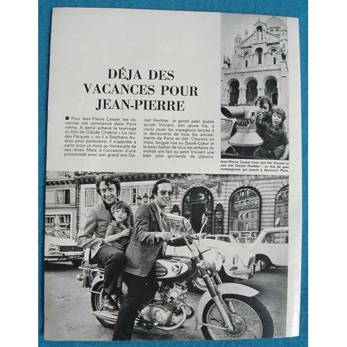 Jours De France N°811, Coupure De Presse: Jean-Pierre Cassel, Daniel Hechter