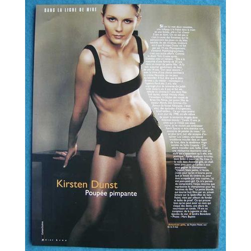 Ciné Live N°46, Coupure De Presse: Kirsten Dunst, Caroline Ducey