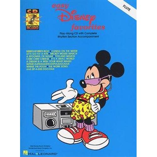 Easy Disney Favorites Flute + Cd