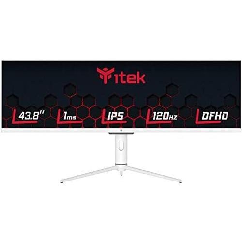 iTek Ecran 44" (32:9) GGF Double Full HD (Blanc) 120Hz