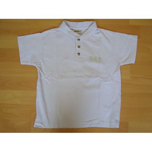 Polo Manches Courtes Blanc Sergent Major - 7 Ans