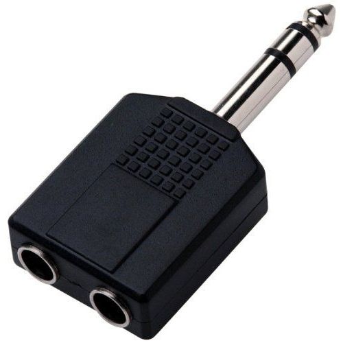 T'NB - ADA6 - DOUBLEUR JACK STÉRÉO 6,35 M 2 JACKS 6,35 F