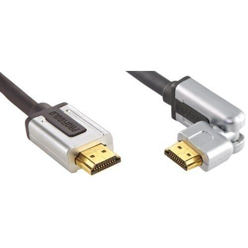 Bandridge Profigold Rotatable High Speed HDMI Cable with Ethernet - HDMI avec câble Ethernet - HDMI (M) pour HDMI (M) - 1 m - connecteur de rotation à 360 degrés