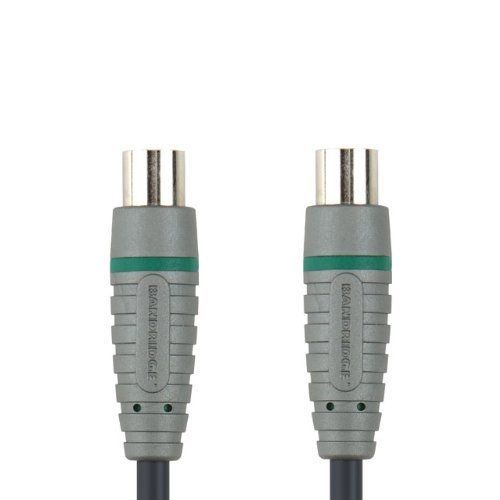 Bandridge Blue - Câble RF - connecteur F (M) pour connecteur F (F) - 10 m - blindé