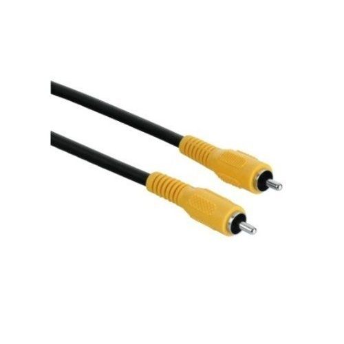 Hama - Câble vidéo - vidéo composite - RCA mâle pour RCA mâle - 1 m - double blindage - noir