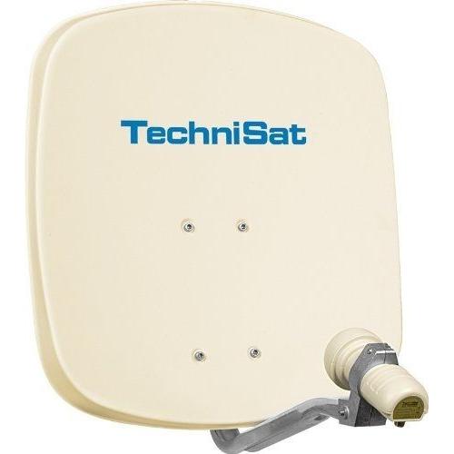 TECHNISAT - DIGIDISH 45 - PARABOLE EN ALUMINIUM AVEC FIXATION AZ/EL ET LNB SINGLE - BEIGE