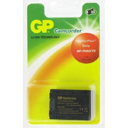 GP - BATTERIES DE TYPE SONY NP-FH60, NP-FP 60, NP- FH70,NP-FP70 ET NP- FP71 POUR CAMÉSCOPE SONY