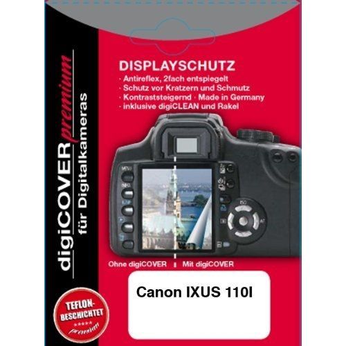DIGICOVER - PROTECTION D'ÉCRAN PREMIUM POUR CANON IXUS 110IS