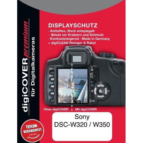 DIGICOVER - PROTECTION D'ÉCRAN PREMIUM POUR SONY DSC-W320 W350
