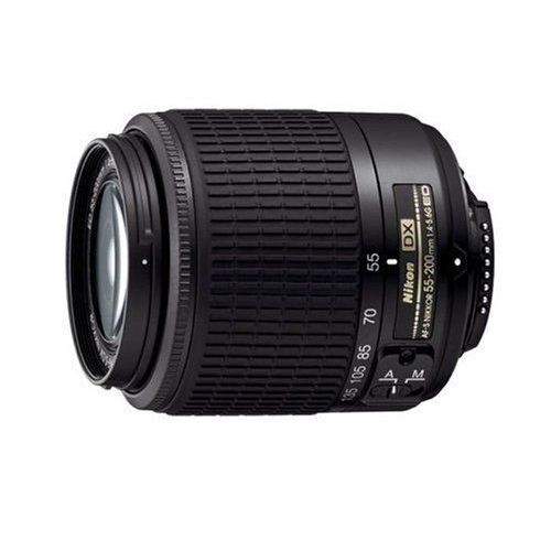 Nikon Zoom-Nikkor - Téléobjectif zoom - 55 mm - 200 mm - f/4.0-5.6 G ED AF-S DX - Nikon F