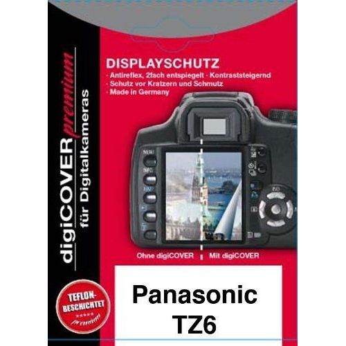 DIGICOVER - PROTECTION D'ÉCRAN PREMIUM POUR PANASONIC TZ 6