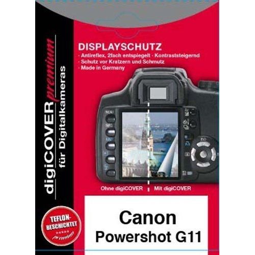 DIGICOVER - PROTECTION D'ÉCRAN PREMIUM POUR CANON POWERSHOT G11