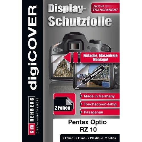 DIGICOVER - B2624 - PROTECTION D'ÉCRAN POUR PENTAX OPTIO RZ10