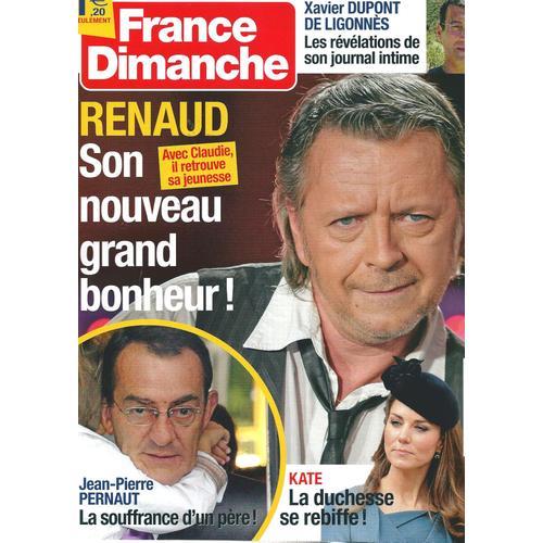 France Dimanche 0.003425 Renaud (Son Nouveau Grand Bonheur) (Claudie)