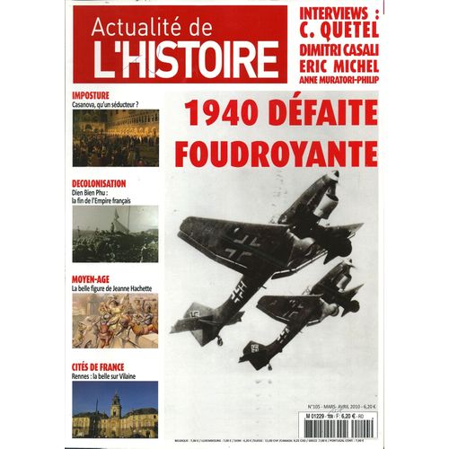 Actualité De L'histoire  N° 104