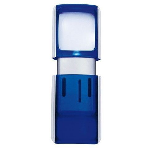 Wedo Loupe Rectangulaire Avec ¿Clairage A Led, Bleu