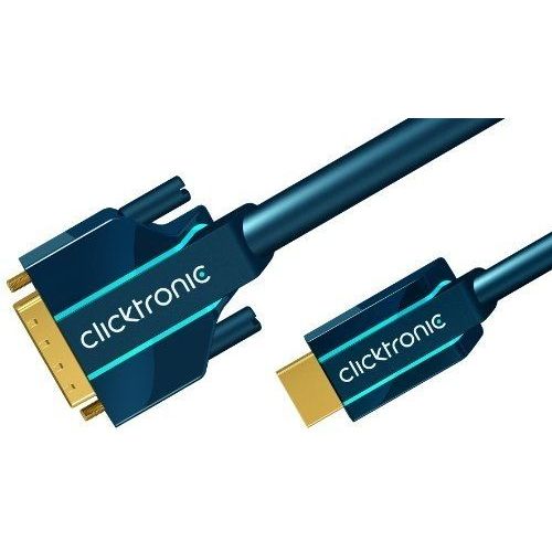 CLICKTRONIC - 10070342 - CORDON HDMI VERS DVI(DVI-D) - 3 M