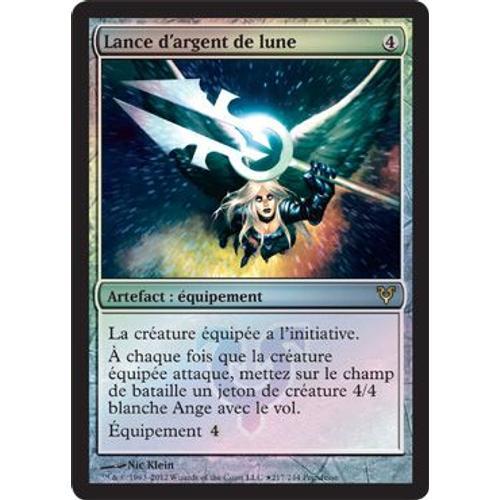 Foil Carte Promo - Lance D'argent De Lune / Moonsilver Spear - Avacyn Ressuscitée / Avacyn Restored - Rare - Cartes Magic Mtg