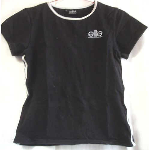 T-Shirt Noir Elite - Taille S