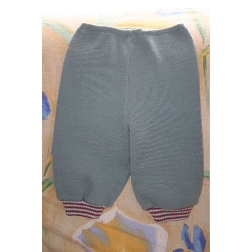 Pantalon Lainage Vert