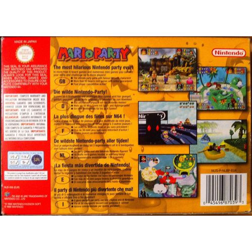 Mario Party Nintendo 64