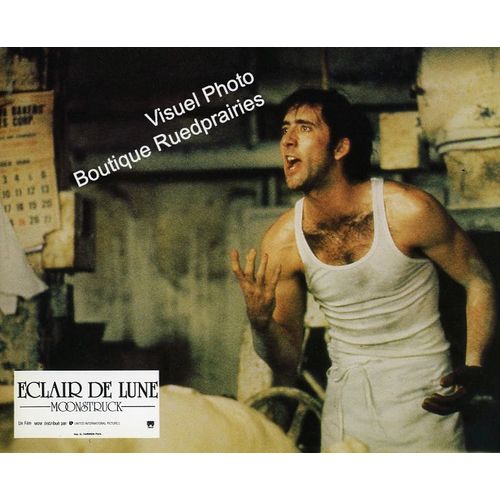 Éclair De Lune - Moonstruck : Jeu De 12 Photos D'exploitation Cinématographique - Format 21x27 Cm - De Norman Jewison Avec Cher, Nicolas Cage, Danny Aiello, John Mahoney - 1987