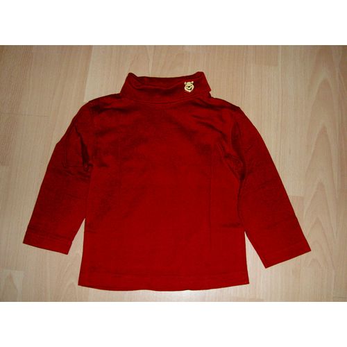Sous-Pull Rouge Bordeaux Motif Winnie L'ourson Sur Col Disney Taille 4 Ans