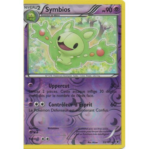 Symbios 53/101 Pokemon Noir Et Blanc