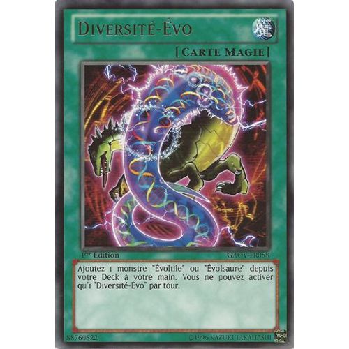 Carte Yu-Gi-Oh! Diversité-Evo Gaov-Fr058 Rare