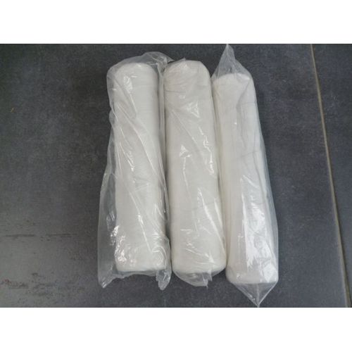 Lot De 3 Bobines De Fil Blanc