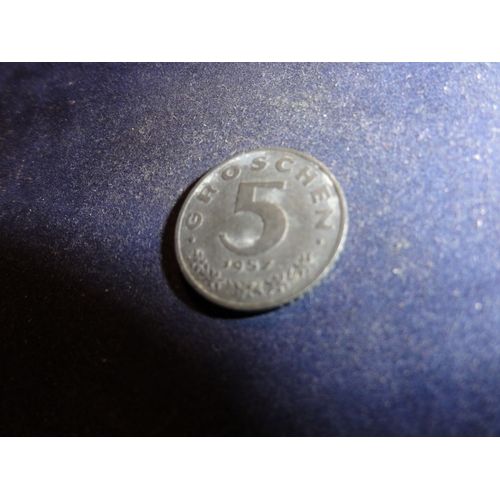 Autriche 5 Groschens Zinc,1957
