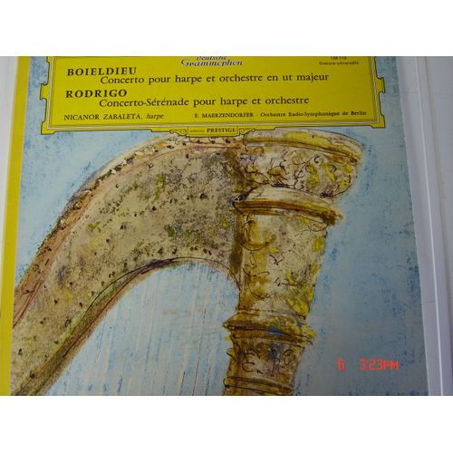 Boieldieu: Concerto Pour Harpe Et Orchestre En Ut Majeur. Rodrigo: Concerto - Serenade Pour Harpe Et