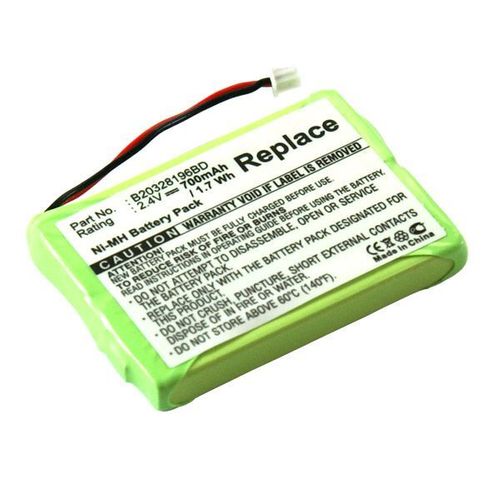Batterie NiMH Voltage: 2,4V 700 mAh Ascom Ascotel Office 135 135pro DeTeWe Aastra 2010, 20328196BD