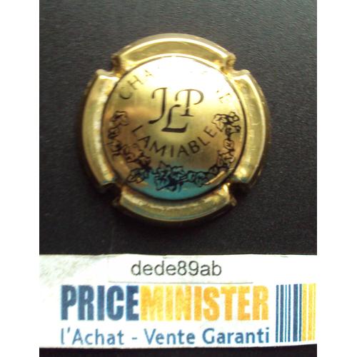 Capsule De Champagne  J.L.P. Lamiable  (Or & Noir)